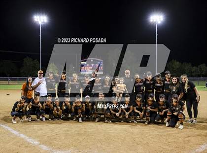 Thumbnail 2 in Bullard @ Central (CIF CS Softball Championships- Division 1) photogallery.