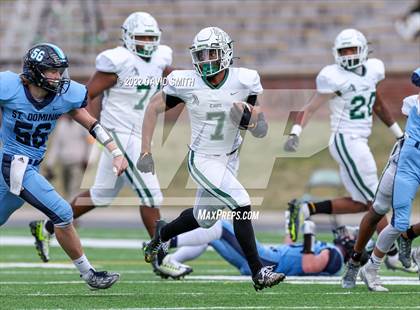 Thumbnail 2 in St. Dominic vs. St. Mary's (MSHSAA Class 4 Championship) photogallery.