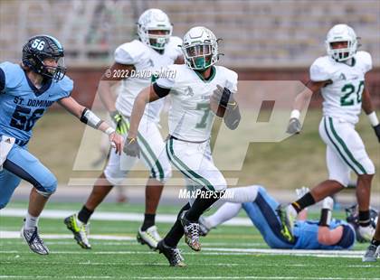 Thumbnail 1 in St. Dominic vs. St. Mary's (MSHSAA Class 4 Championship) photogallery.