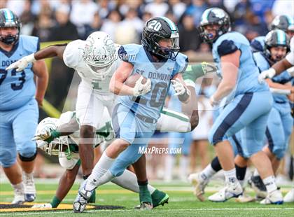 Thumbnail 1 in St. Dominic vs. St. Mary's (MSHSAA Class 4 Championship) photogallery.