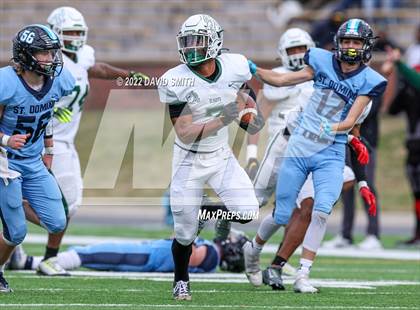 Thumbnail 1 in St. Dominic vs. St. Mary's (MSHSAA Class 4 Championship) photogallery.