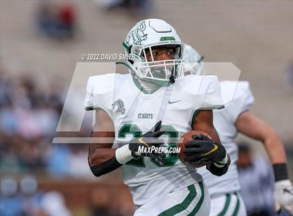 Thumbnail 1 in St. Dominic vs. St. Mary's (MSHSAA Class 4 Championship) photogallery.