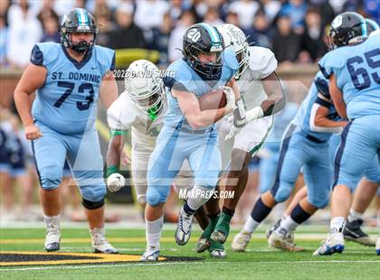 Thumbnail 3 in St. Dominic vs. St. Mary's (MSHSAA Class 4 Championship) photogallery.