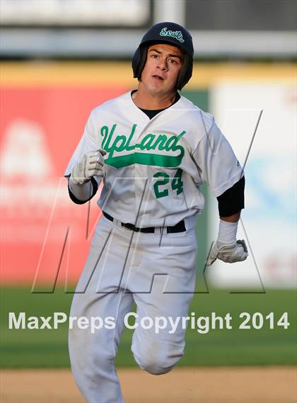 Thumbnail 2 in Upland vs. Rancho Cucamonga (Battle of the Baseline League) photogallery.