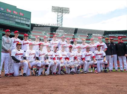 Thumbnail 1 in Belmont Hill vs St. Sebastian's School (Fenway Park) photogallery.
