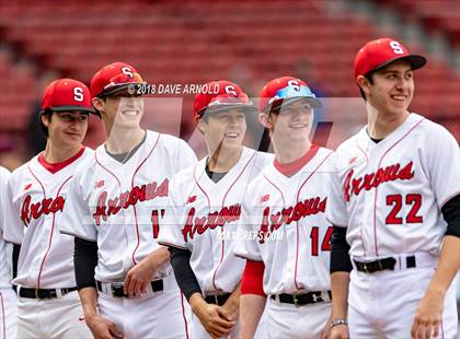 Thumbnail 1 in Belmont Hill vs St. Sebastian's School (Fenway Park) photogallery.