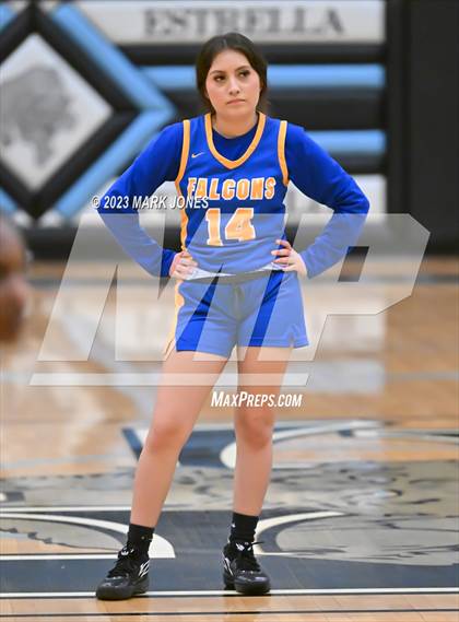 Thumbnail 2 in Carl Hayden Community vs. Shadow Ridge (Lady Wolves Court Classic) photogallery.