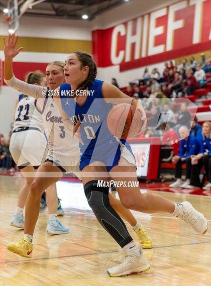Thumbnail 2 in Eudora vs Holton (Tonganoxie Invitational Tournament) photogallery.