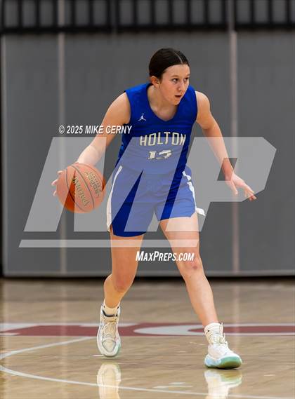 Thumbnail 3 in Eudora vs Holton (Tonganoxie Invitational Tournament) photogallery.