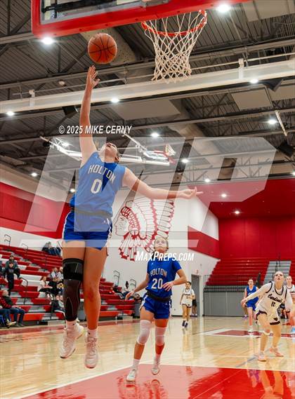 Thumbnail 2 in Eudora vs Holton (Tonganoxie Invitational Tournament) photogallery.