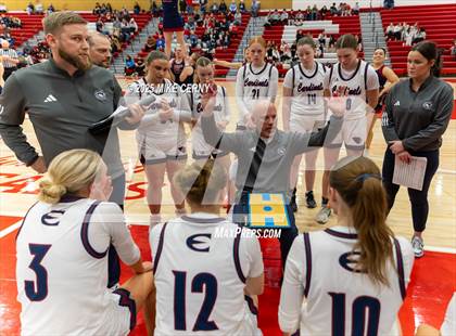 Thumbnail 3 in Eudora vs Holton (Tonganoxie Invitational Tournament) photogallery.