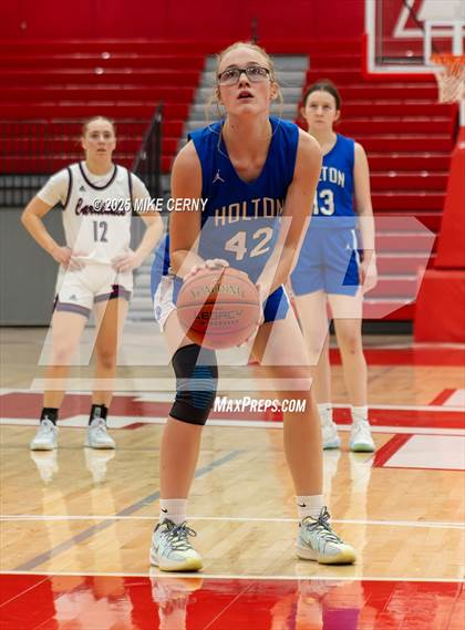 Thumbnail 2 in Eudora vs Holton (Tonganoxie Invitational Tournament) photogallery.