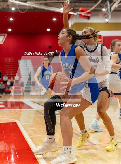 Thumbnail 3 in Eudora vs Holton (Tonganoxie Invitational Tournament) photogallery.