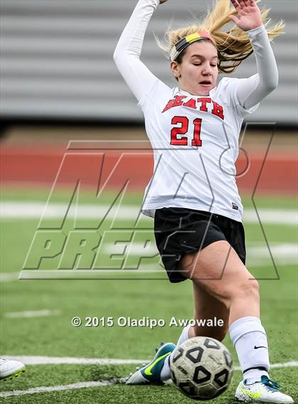Thumbnail 2 in Rockwall Heath vs Wylie (Wylie ISD Andie Studley Memorial) photogallery.
