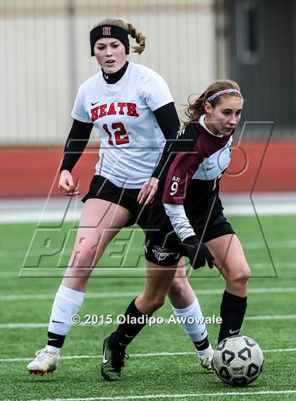 Thumbnail 3 in Rockwall Heath vs Wylie (Wylie ISD Andie Studley Memorial) photogallery.