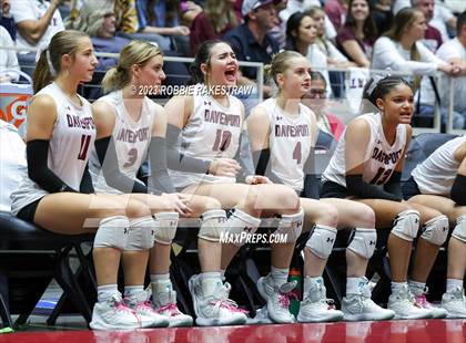 Thumbnail 2 in Davenport vs. Randall (UIL 4A Volleyball Final) photogallery.