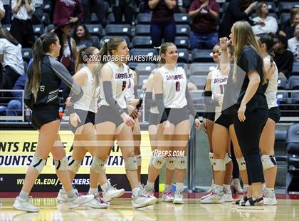 Thumbnail 3 in Davenport vs. Randall (UIL 4A Volleyball Final) photogallery.