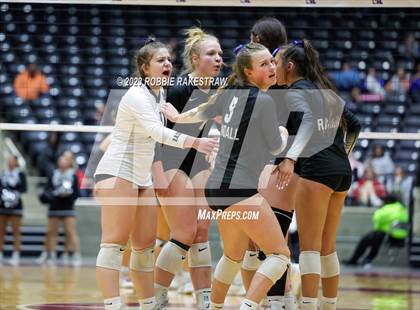 Thumbnail 2 in Davenport vs. Randall (UIL 4A Volleyball Final) photogallery.