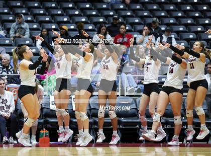 Thumbnail 1 in Davenport vs. Randall (UIL 4A Volleyball Final) photogallery.