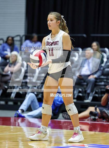 Thumbnail 1 in Davenport vs. Randall (UIL 4A Volleyball Final) photogallery.