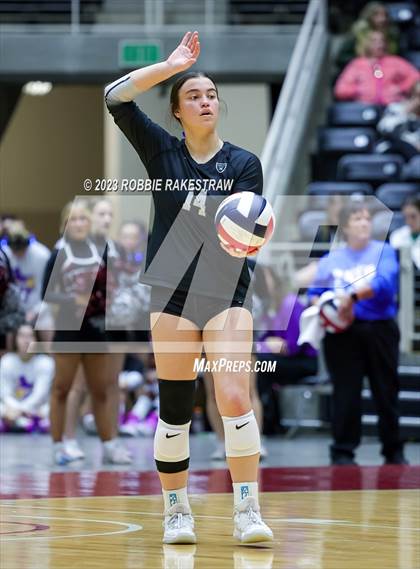 Thumbnail 1 in Davenport vs. Randall (UIL 4A Volleyball Final) photogallery.