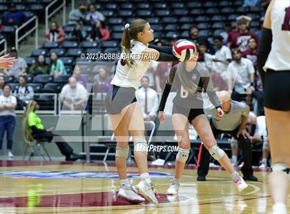 Thumbnail 3 in Davenport vs. Randall (UIL 4A Volleyball Final) photogallery.