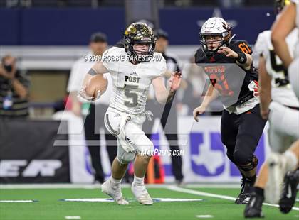 Thumbnail 3 in Post vs. Refugio (UIL 2A Division 1 Final) photogallery.