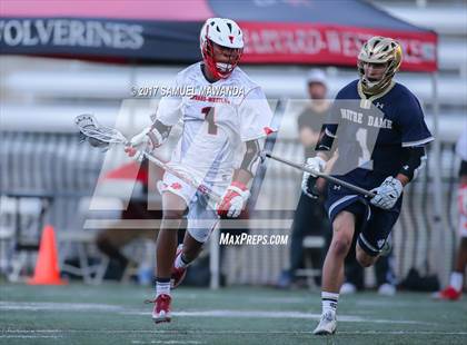 Thumbnail 1 in Notre Dame (SO) @ Harvard-Westlake  photogallery.