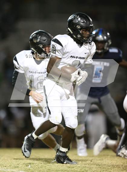 Thumbnail 3 in 4A Mountain Quarterfinals: Palo Verde @ Canyon Springs photogallery.