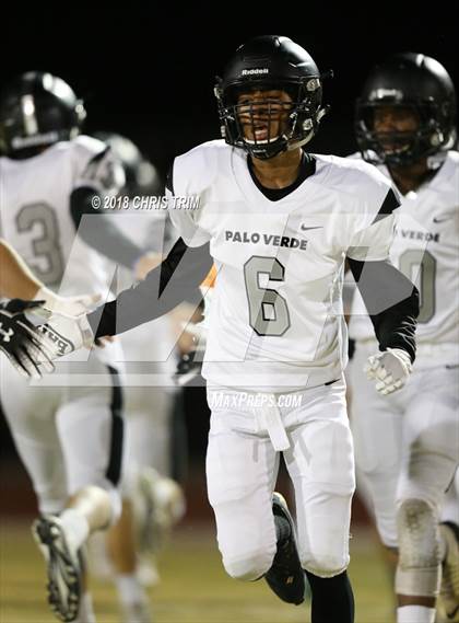Thumbnail 2 in 4A Mountain Quarterfinals: Palo Verde @ Canyon Springs photogallery.