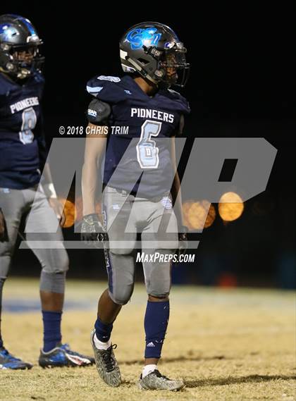 Thumbnail 1 in 4A Mountain Quarterfinals: Palo Verde @ Canyon Springs photogallery.