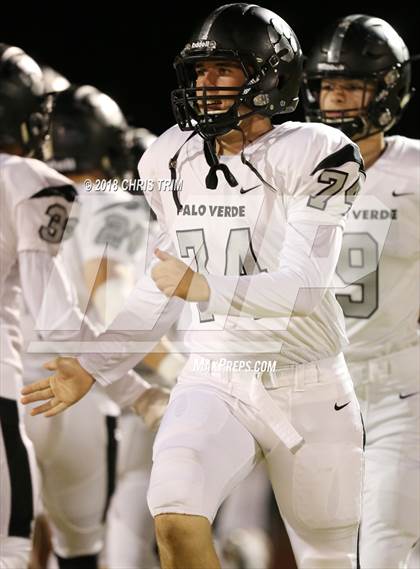 Thumbnail 3 in 4A Mountain Quarterfinals: Palo Verde @ Canyon Springs photogallery.