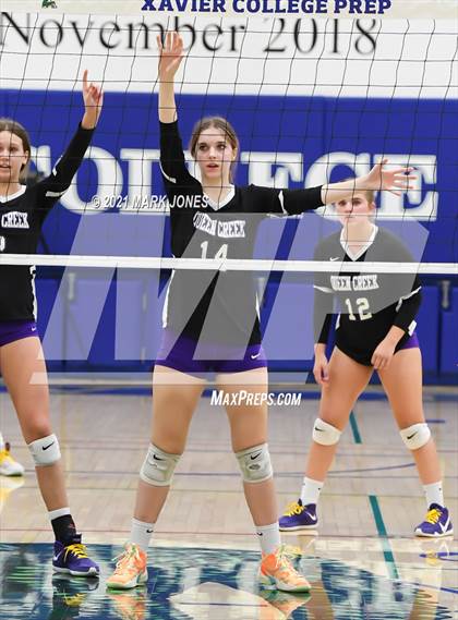 Thumbnail 3 in Queen Creek @ Xavier College Prep (AIA 6A Quarterfinal) photogallery.