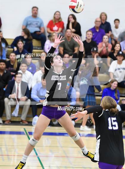 Thumbnail 1 in Queen Creek @ Xavier College Prep (AIA 6A Quarterfinal) photogallery.