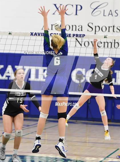 Thumbnail 2 in Queen Creek @ Xavier College Prep (AIA 6A Quarterfinal) photogallery.
