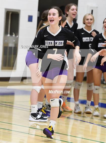 Thumbnail 2 in Queen Creek @ Xavier College Prep (AIA 6A Quarterfinal) photogallery.