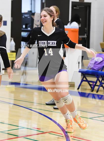 Thumbnail 3 in Queen Creek @ Xavier College Prep (AIA 6A Quarterfinal) photogallery.
