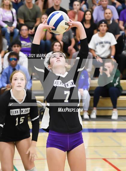 Thumbnail 2 in Queen Creek @ Xavier College Prep (AIA 6A Quarterfinal) photogallery.