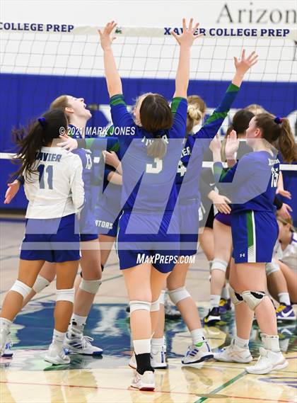 Thumbnail 1 in Queen Creek @ Xavier College Prep (AIA 6A Quarterfinal) photogallery.