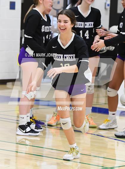 Thumbnail 2 in Queen Creek @ Xavier College Prep (AIA 6A Quarterfinal) photogallery.