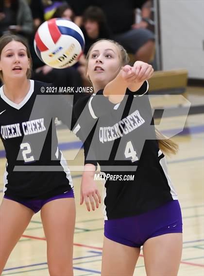 Thumbnail 3 in Queen Creek @ Xavier College Prep (AIA 6A Quarterfinal) photogallery.