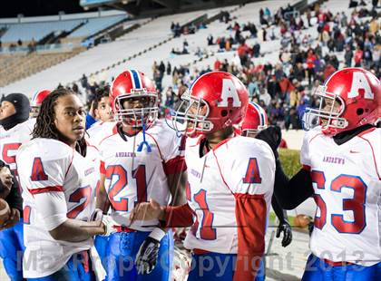 Thumbnail 1 in Monroe vs. T.W. Andrews (NCHSAA 2AA Final) photogallery.