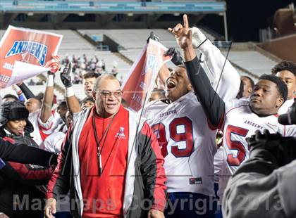 Thumbnail 2 in Monroe vs. T.W. Andrews (NCHSAA 2AA Final) photogallery.