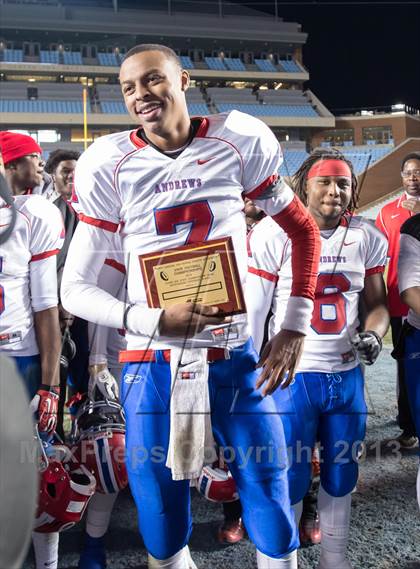 Thumbnail 2 in Monroe vs. T.W. Andrews (NCHSAA 2AA Final) photogallery.