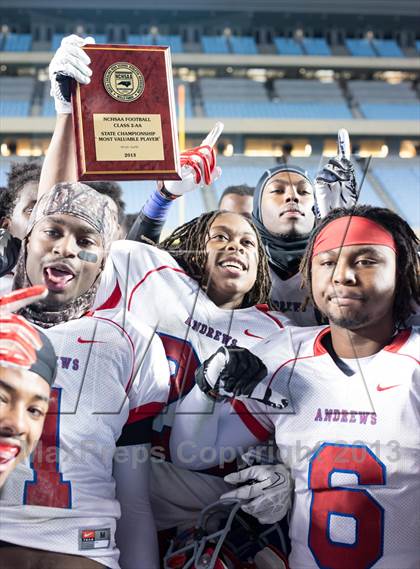 Thumbnail 1 in Monroe vs. T.W. Andrews (NCHSAA 2AA Final) photogallery.