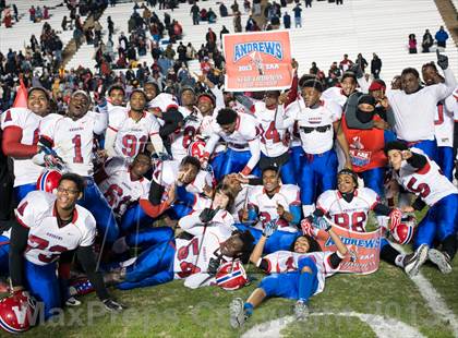 Thumbnail 1 in Monroe vs. T.W. Andrews (NCHSAA 2AA Final) photogallery.
