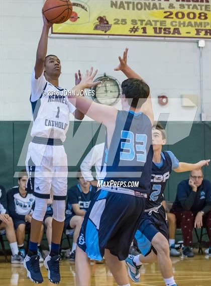 Thumbnail 3 in Christian Brothers Academy vs Kennedy Catholic (Skyline Classic) photogallery.