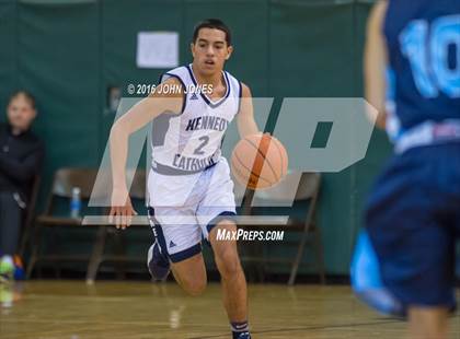 Thumbnail 2 in Christian Brothers Academy vs Kennedy Catholic (Skyline Classic) photogallery.