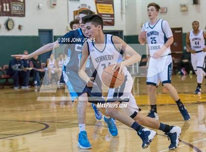 Thumbnail 1 in Christian Brothers Academy vs Kennedy Catholic (Skyline Classic) photogallery.