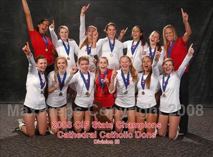 Thumbnail 1 in Cathedral Award Photos (CIF State D3 Final) photogallery.